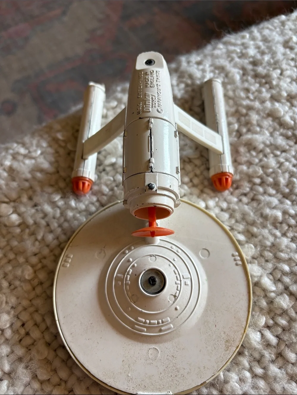 Vintage 1976 Dinky Toys #358 Star Trek U.S.S. Enterprise NCC-1701 - Diecast